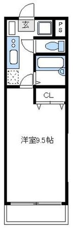 コットンハイツの物件間取画像